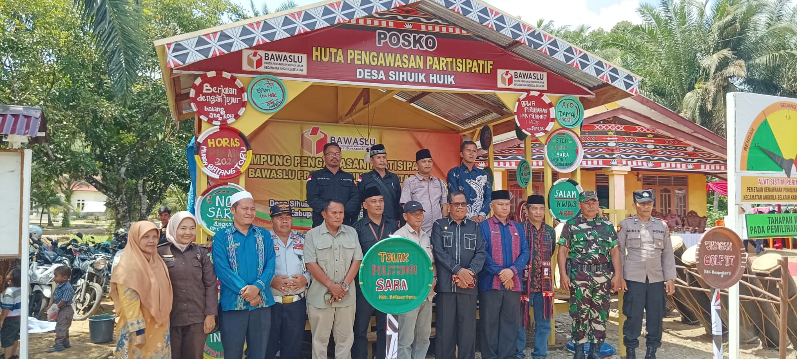 Peresmian kampung pengawasan