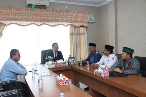 Dokumentasi Audiensi Dengan Bupati